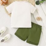 Baby Boy T-Shirt + Short Pant set - Image 2