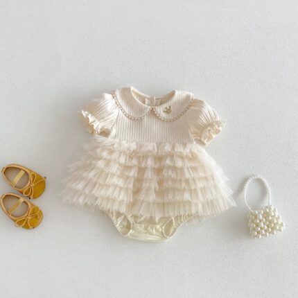 Baby Girl's Princess Romper