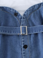 Baby Girl's Short Sleeve Off-Shoulder Dress - Image 3