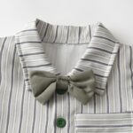 Baby Boy Spring Autumn Gentle Shirt+Pant set - Image 3