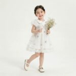 Kids Girl's Sweet Star Princess Party Dress - Image 3