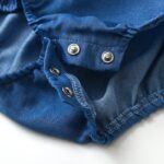 Baby Girl's Bow Ruffled Romper - Image 4
