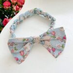 Baby Girl Sleeveless 3D Bunny Ear Floral Print Romper with Headband - Image 4