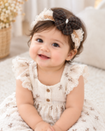 Baby Girl's Sweet Bow Hair Band set (2 pcs) - Image 4