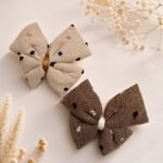 Baby Girl's Sweet Bow Hair Clip set (2 pcs)